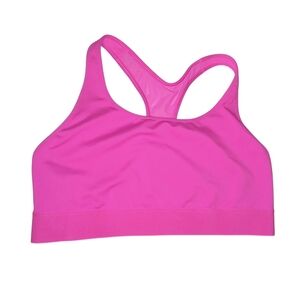 Victoria's Secret Hot Pink Bubble Gum Barbie Mesh Sports Bra, M